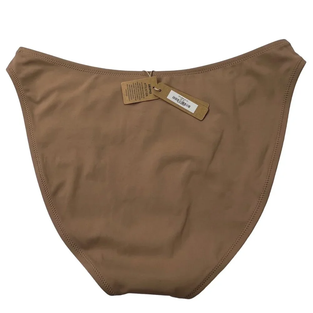 SKIMS Shaping Swim Dipped Bikini Bottom Sienna Womens XL